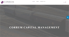 Desktop Screenshot of corrumcapital.com