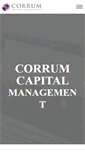 Mobile Screenshot of corrumcapital.com